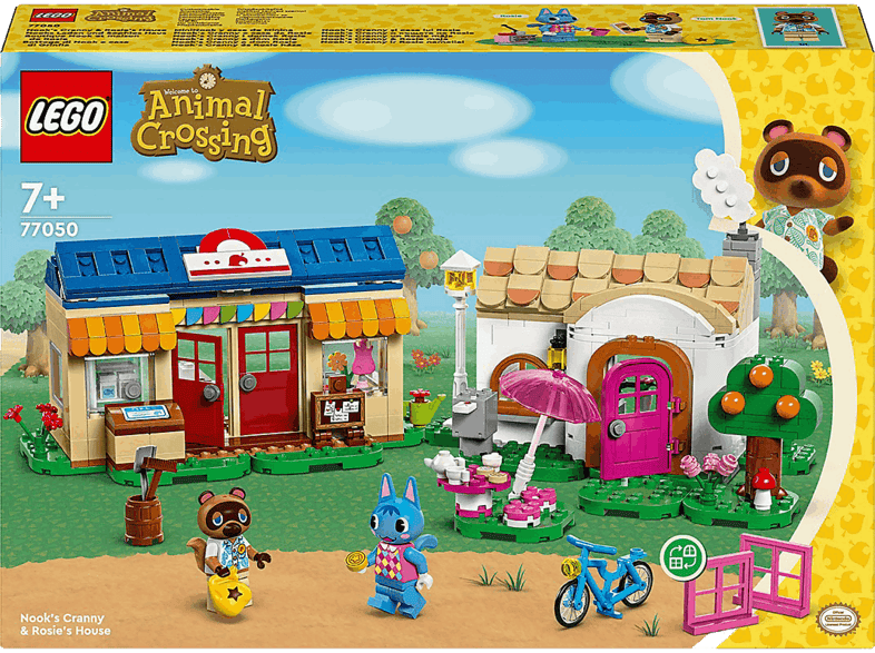 Juego de construcción - LEGO Animal Crossing: MiniNook y casa Minina, Edad recomendada: 7 año(s), 535 piezas