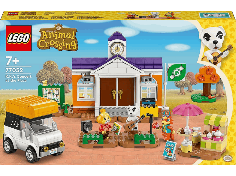 Juego de construcción - LEGO Animal Crossing: Concierto Totakeke en la plaza, Edad recomendada: 7 año(s), 550 piezas