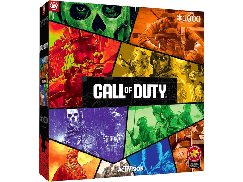 Juego - Universal Call Of Duty: Operators Collage, 1000 Piezas, Multicolor