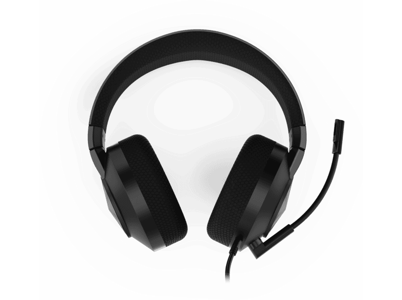 Auriculares gaming - Lenovo H210 Gaming Headset, Cableado vía 3.5 mm, Negro