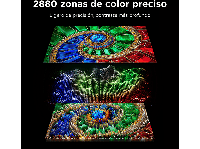 TV RGB Mini LED 85" - TCL 85RM7L, 4K, TSR AiPQ, Smart TV,HDR de hasta 2000 nits, Dolby Vision y Atmos, Panel HVA Pro, Negro – imagen 3