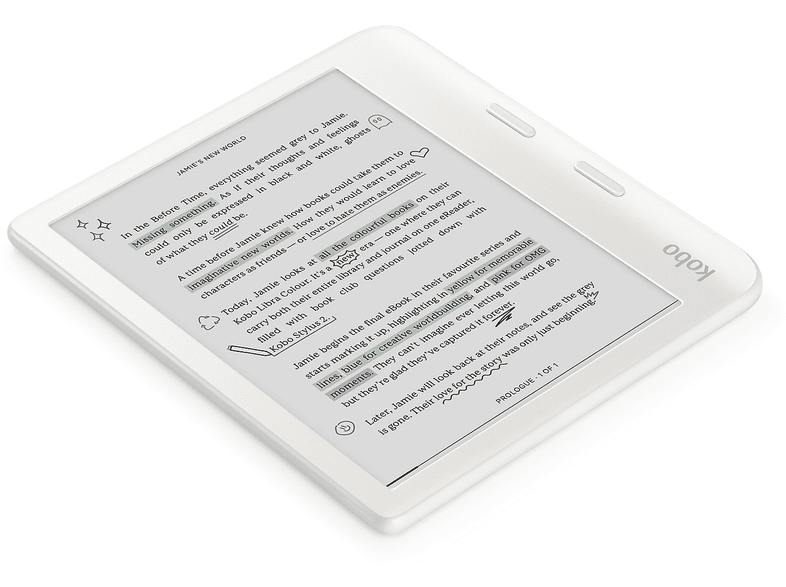 KOBO E-Reader Libra Colour | Wit