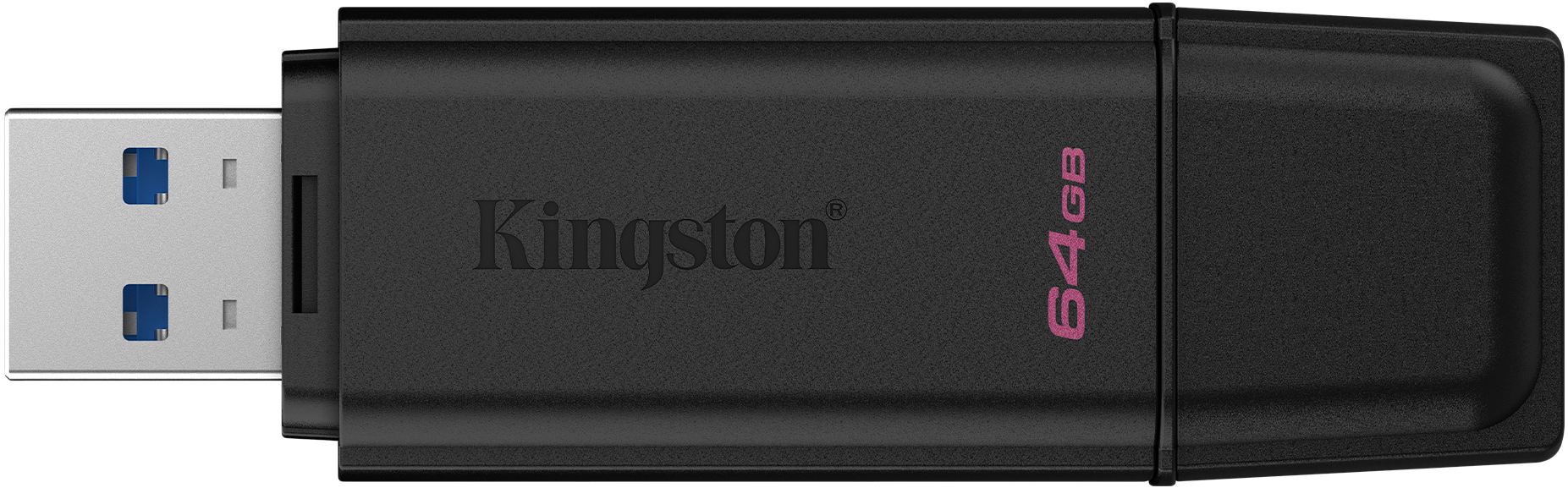 KINGSTON DataTraveler Exodia USB 3.2 Gen1 Pendrive, 64GB, fekete (DTXG2/64GB)