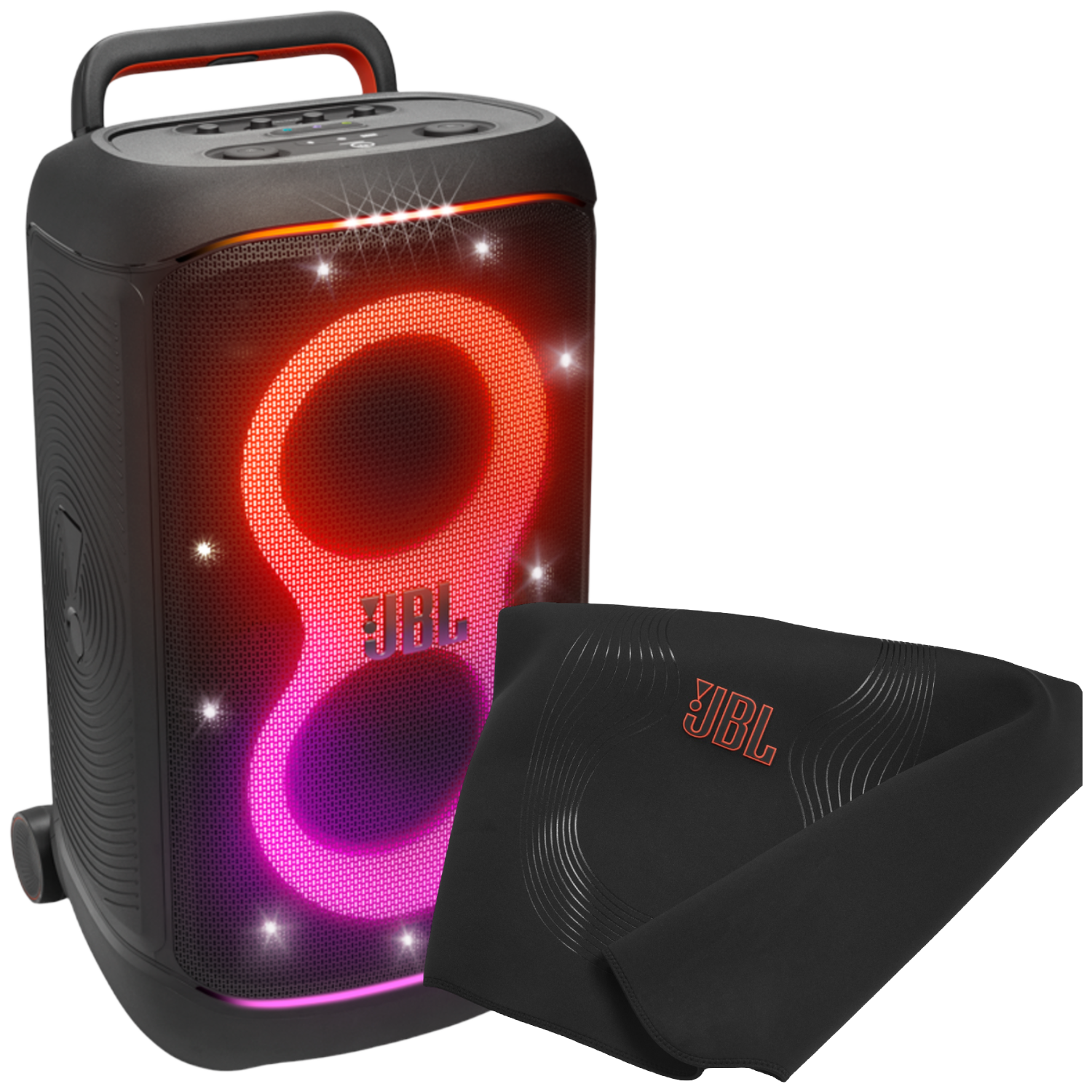 JBL Partybox520 + Cover Partyspeaker Bundel