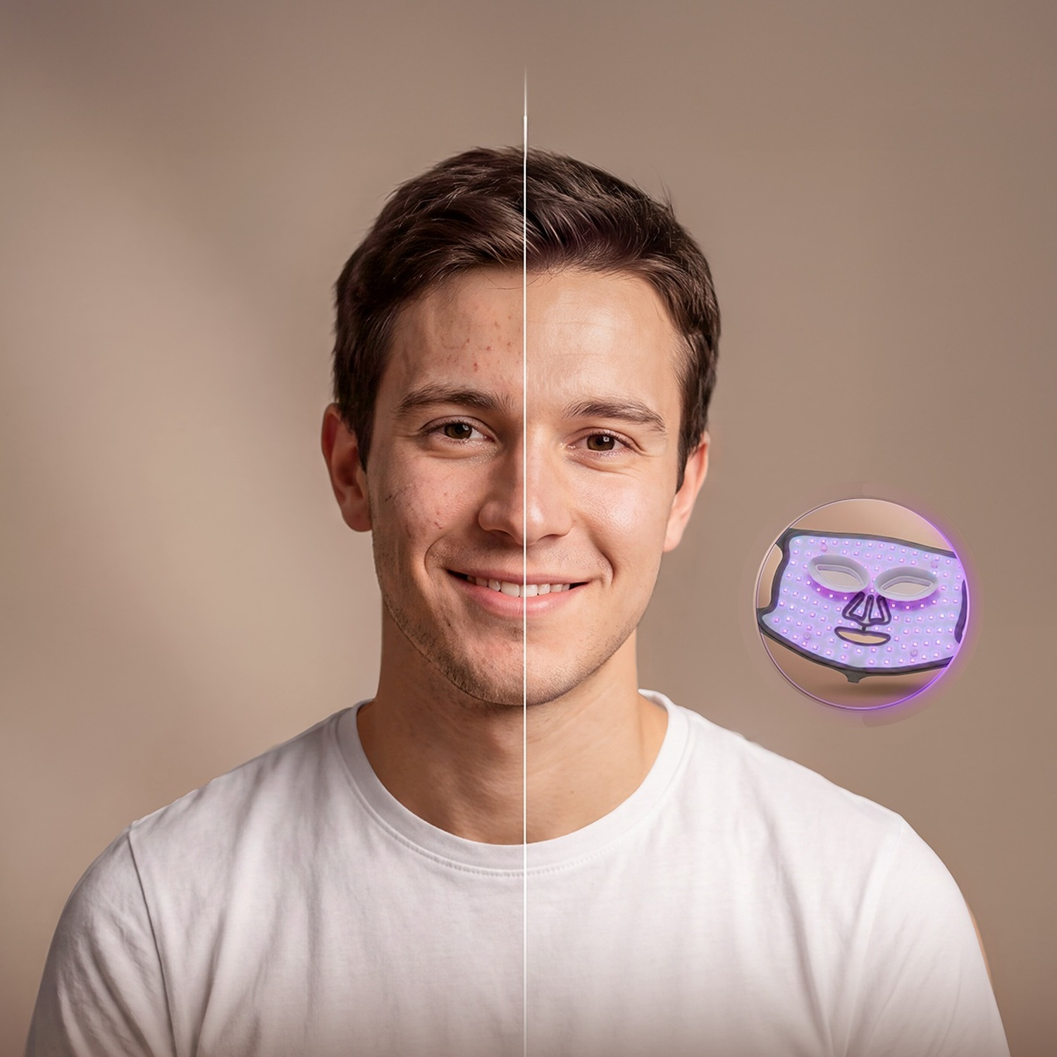 MASCHERA LED CECOTEC FaceCare LÜM Ice | MediaWorld.it