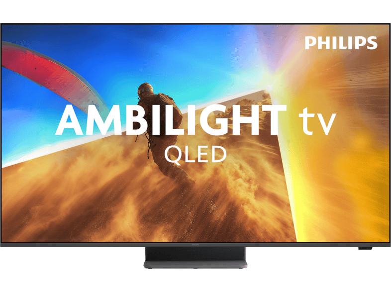 PHILIPS 55PQS8701/12 TV (Flat, 55 / 139 cm, UHD 4K, Smart TV, Ambilight, Titan OS)