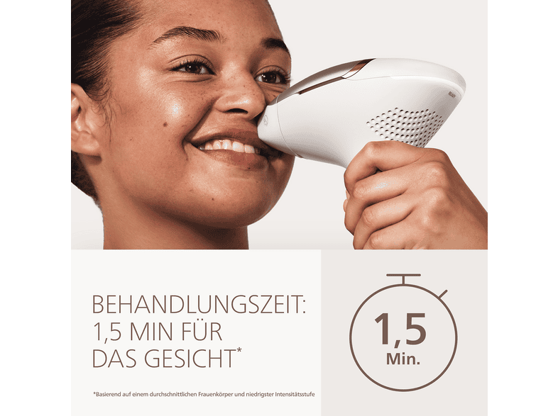 Philips Lumea IPL 9000 Series BRI937/00 Haarentfernung (Weiß, mit 3 Aufsätze, Netzbetrieb) — Foto 2 von 5