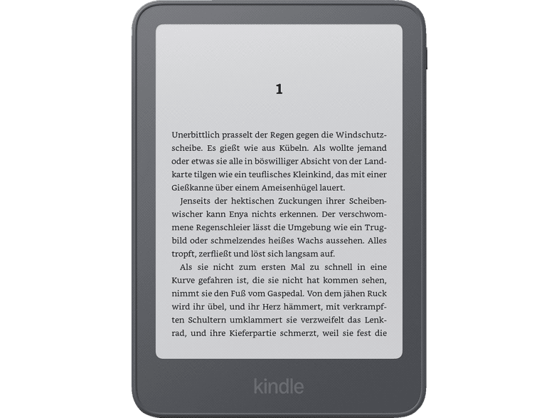 KINDLE E-Book Reader (2026), 16GB, 6-Zoll-Display, mit Werbung, Graphit