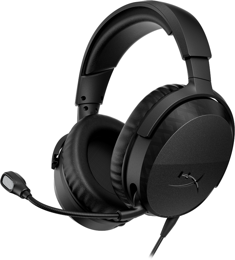 HP HyperX CloudX Stinger 3 vezetékes fejhallgató mikrofonnal, 3,5mm jack, PC, XBOX, fekete (BS1T7AA)