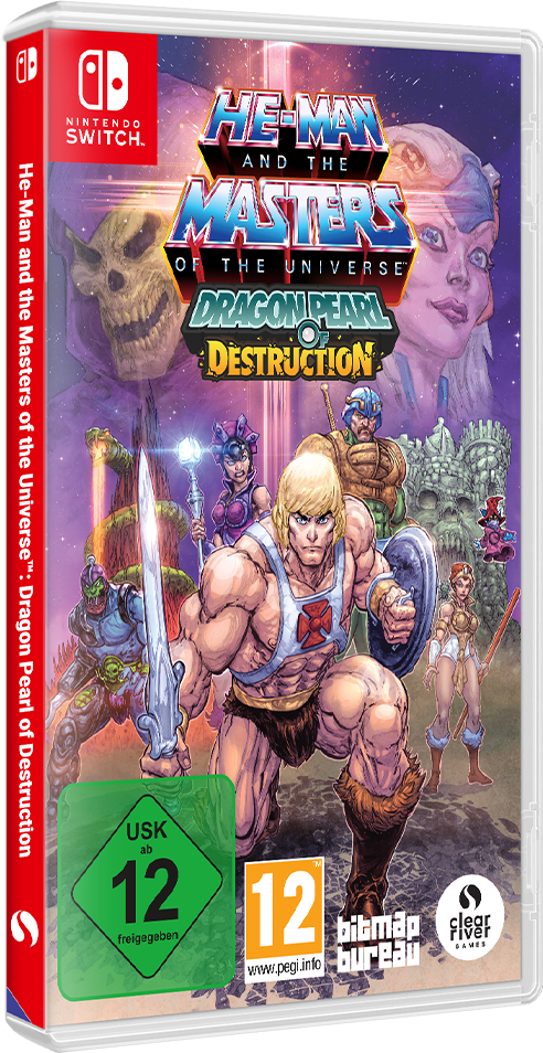 Nintendo Switch Hülle für He-Man and the Masters of the Universe: Dragon Pearl of Destruction.
