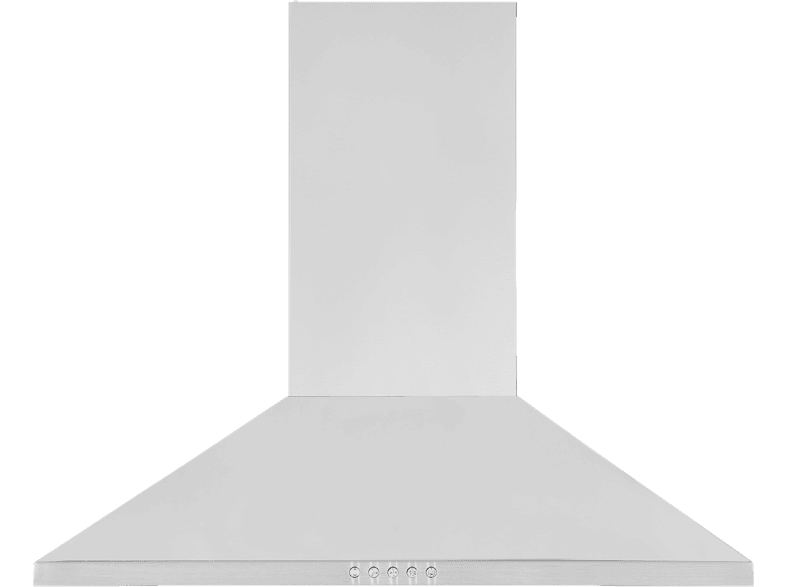 Campana decorativa - Ok. OHO 6271 M A+, 3 Niveles de Potencia, 641.1 m³/h, Ancho 59.9 cm, Iluminación LED, Plata