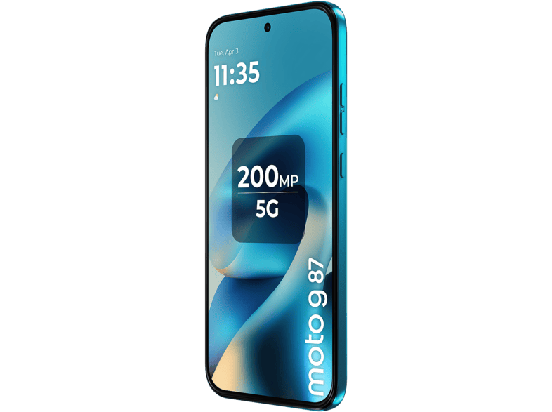 Motorola moto g87, Blue Atoll, 256 GB, 12 GB RAM, 6.78" Extreme AMOLED, MediaTek Dimensity 6400, 5200 mAh