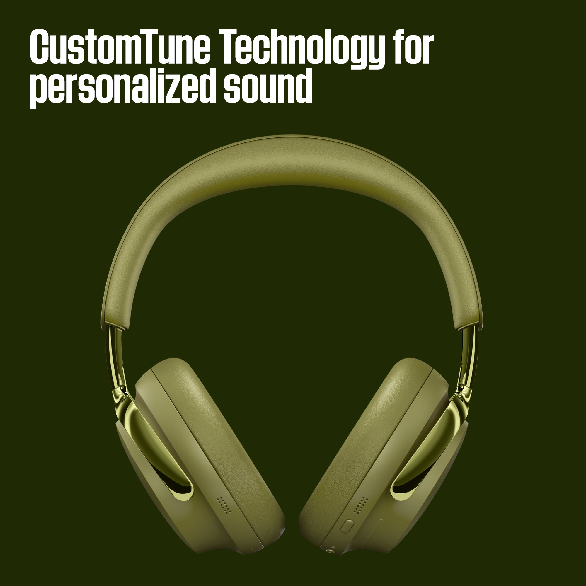 BOSE QuietComfort Ultra (2. Gen.) - Limited Edition, Over-ear Kopfhörer Bluetooth Olivgrün