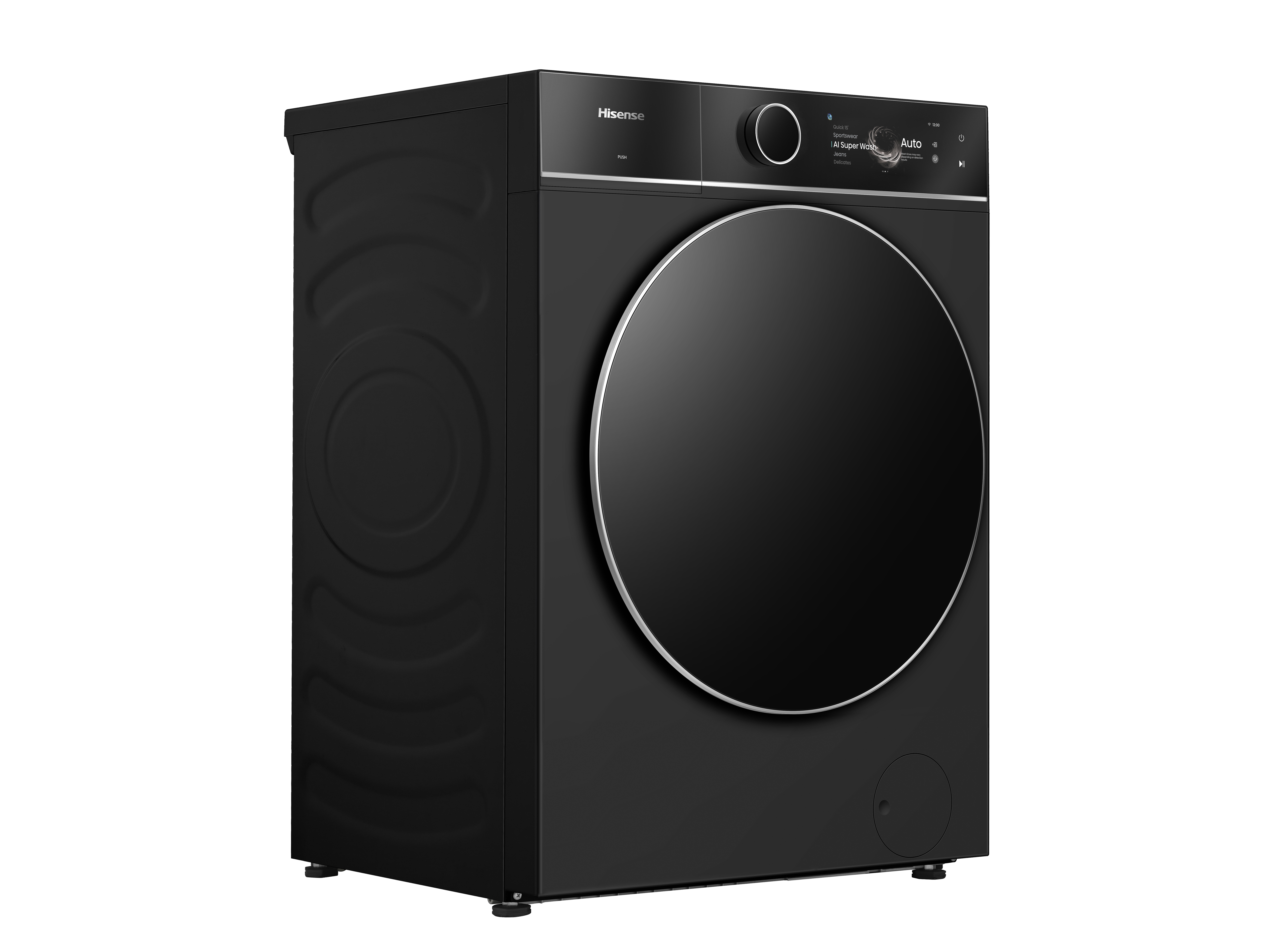 HISENSE WF7I1248BBR/BLX Waschmaschine (12 kg, 1400 U/Min., A, Frontlader)