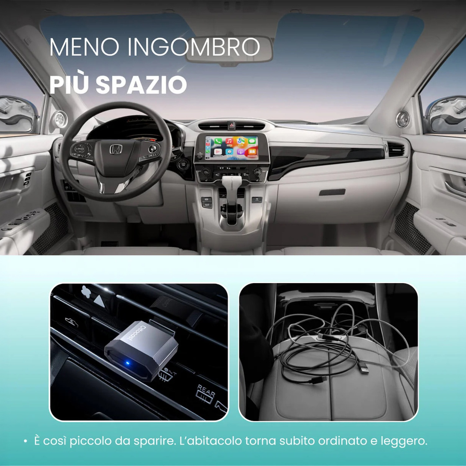 ADATTATORE WIRELESS Ottocast MINI NOVA WIRELESS