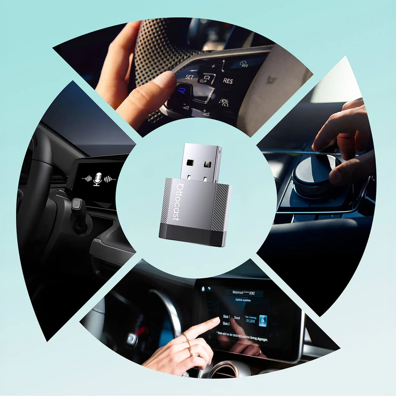 ADATTATORE WIRELESS Ottocast MINI NOVA WIRELESS