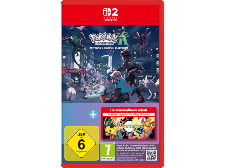 Pokémon-Legenden: Z-A + Mega-Dimension - Nintendo of Europe Switch 2 [Game card]