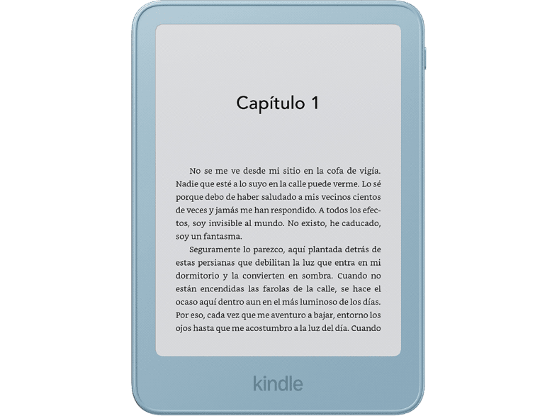 eBook - Amazon Kindle 2026 (32 GB, última generación), Pantalla 6", 32GB, WiFi 5, Diseño de aluminio, Sin publicidad, Azul alpino