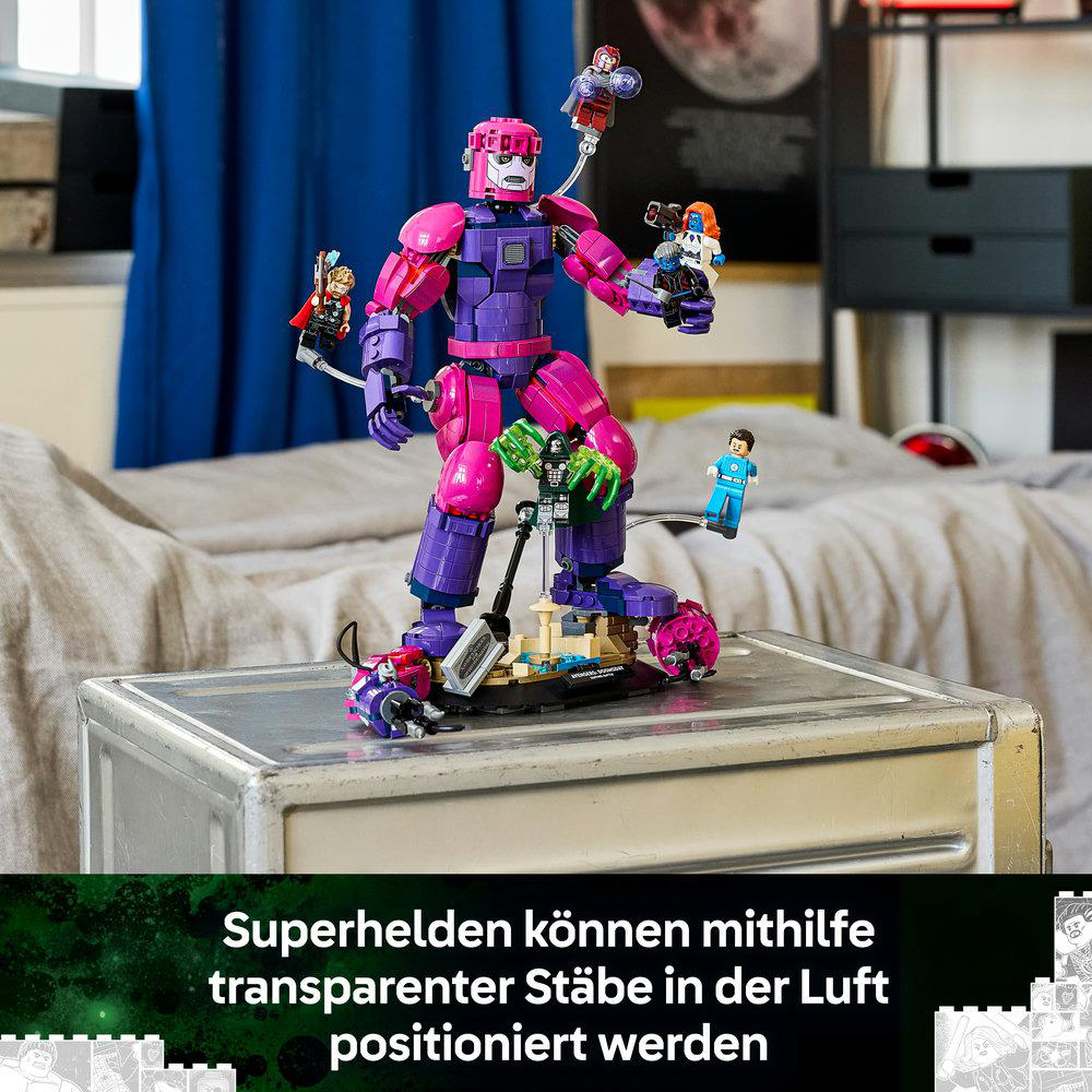 LEGO Super Heroes 76348 Legendärer Showdown: Avengers: Doomsday Bausatz, Mehrfarbig