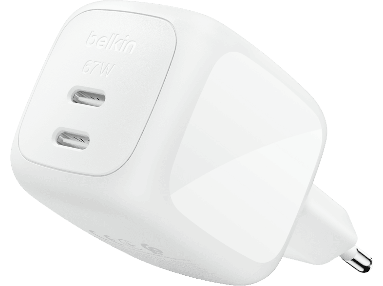 Belkin BoostCharge Pro 67W Dual USB-C Fast Charger