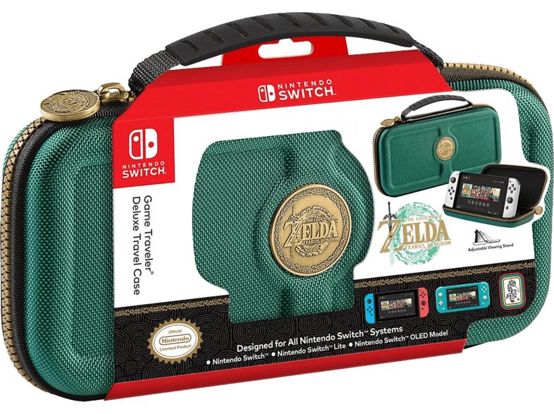 Funda Nintendo Switch - Big Ben Zelda Tears of The Kingdom Deluxe, Para Switch, Verde