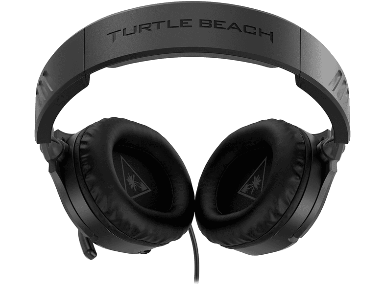 Auriculares gaming - Turtle Beach Recon 70, Multiplataforma, Con cable, Sonido espacial, Negro