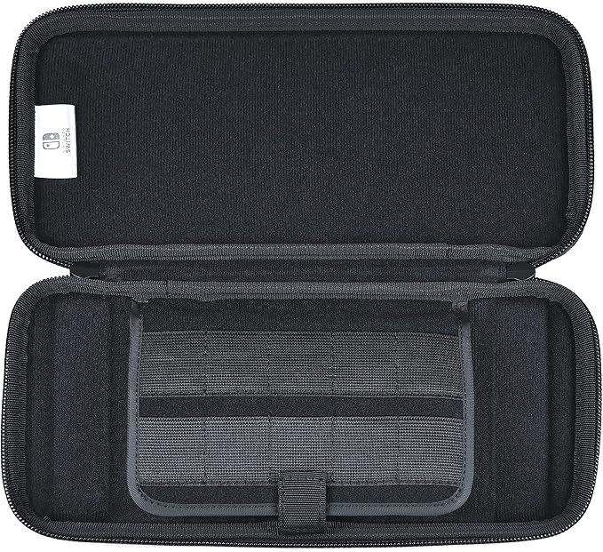 Funda Nintendo Switch - HORI Slim Tough, Para Nintendo Switch, Rígida, Negro