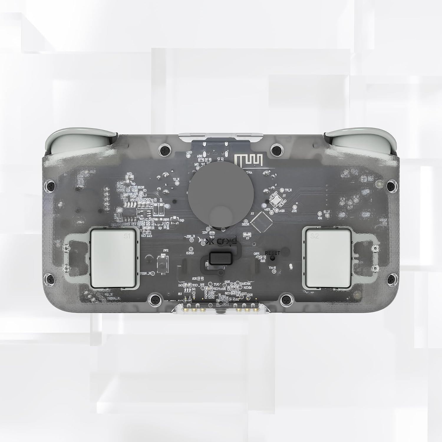 Mando Neo S - Gioteck NEO S, Multiplataforma, Inalámbrica, Classic Clear