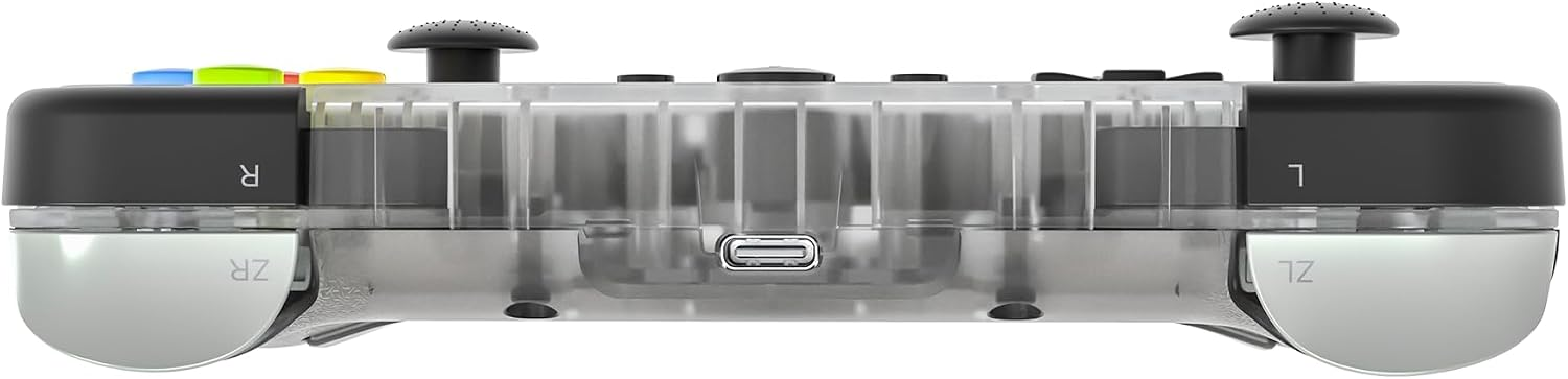 Mando Neo S - Gioteck NEO S, Multiplataforma, Inalámbrica, Classic Clear