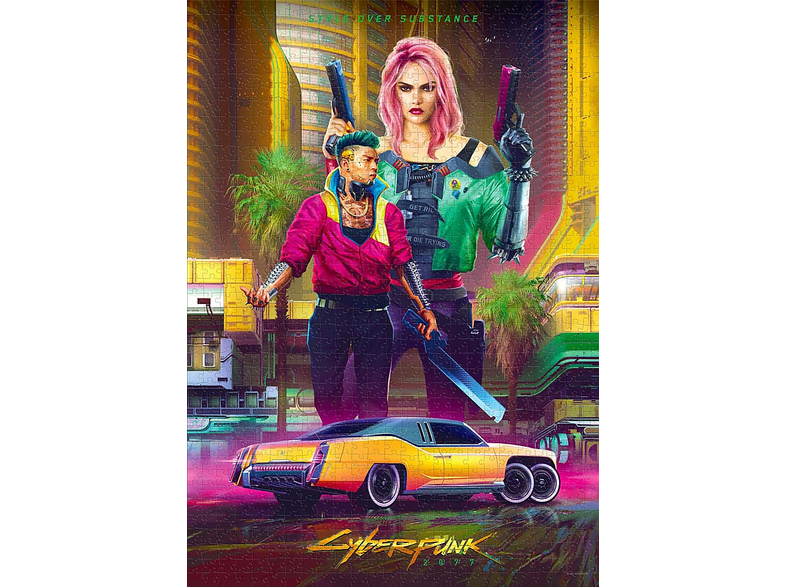Puzzle - Universal Cyberpunk, 1000 piezas, 68 x 48 cm