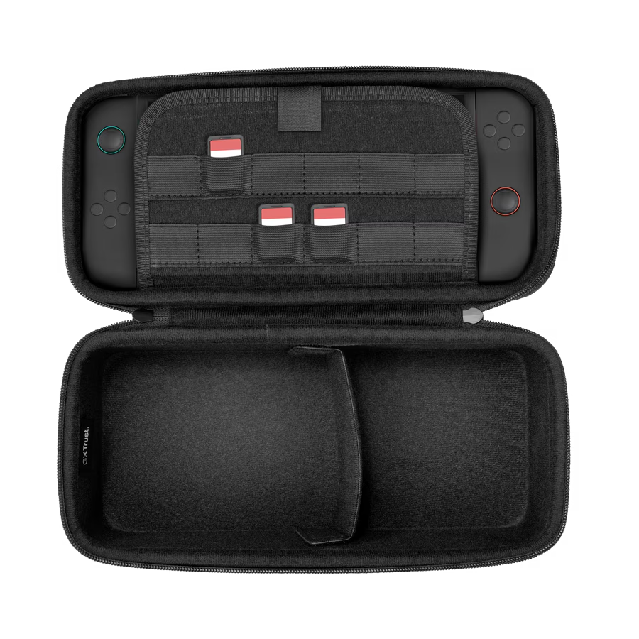 Funda Nintendo Switch 2 - Trust GXT1252B XL, Nintendo Switch 2, Rígida, Tamaño XL, Azul