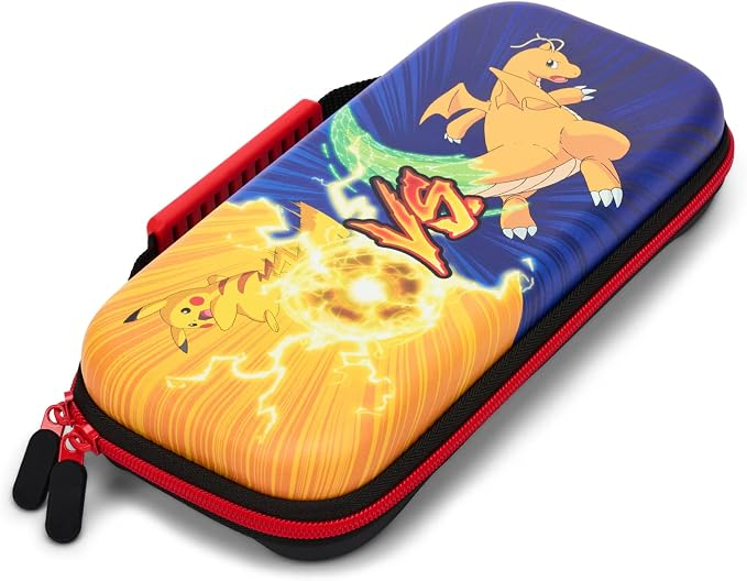 Funda Nintendo Switch - Universal Pikachu vs Dragonite, Para Nintendo Switch, Multicolor