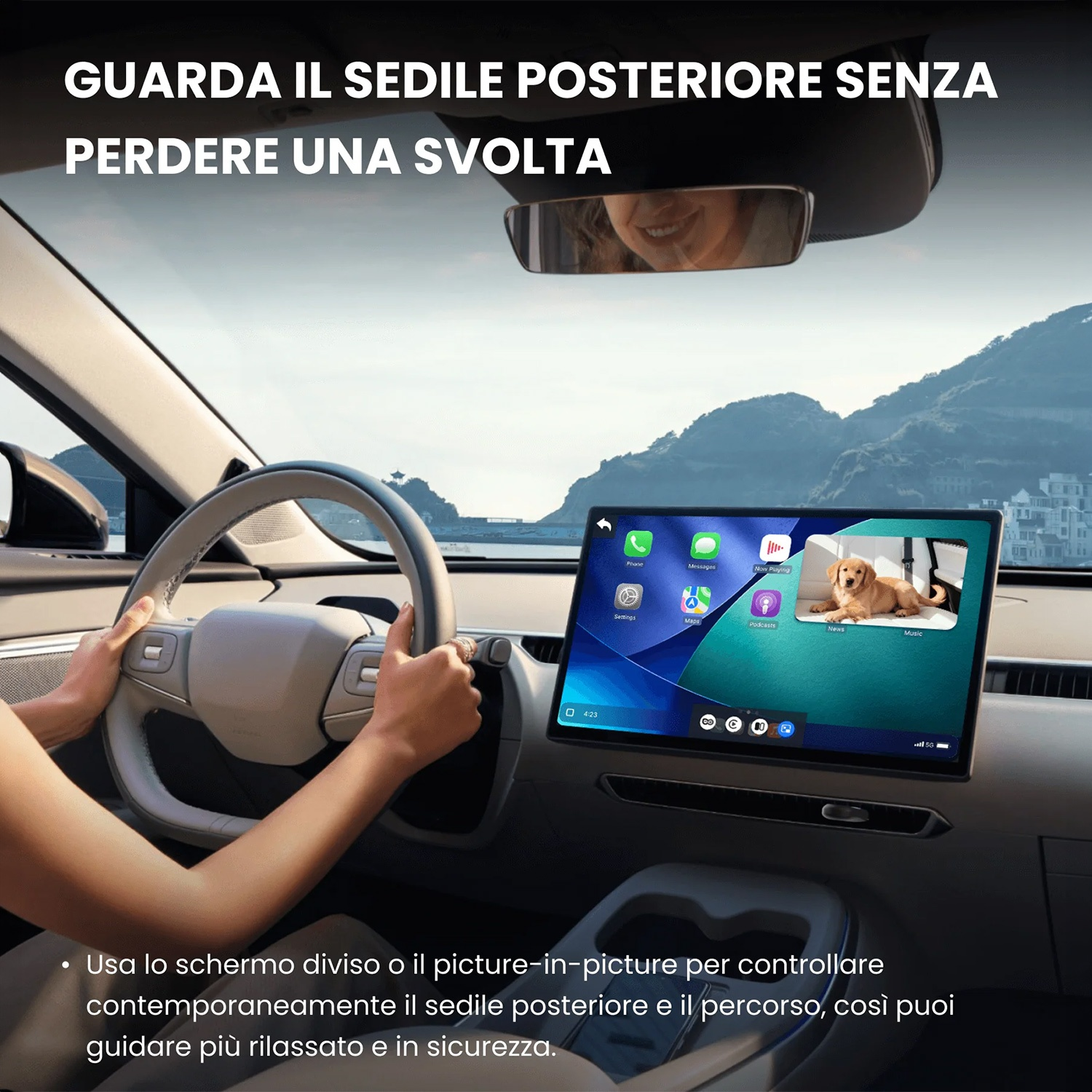ADATTATORE WIRELESS Ottocast CABIN CARE WIRELESS CARPLAY ADAPTER