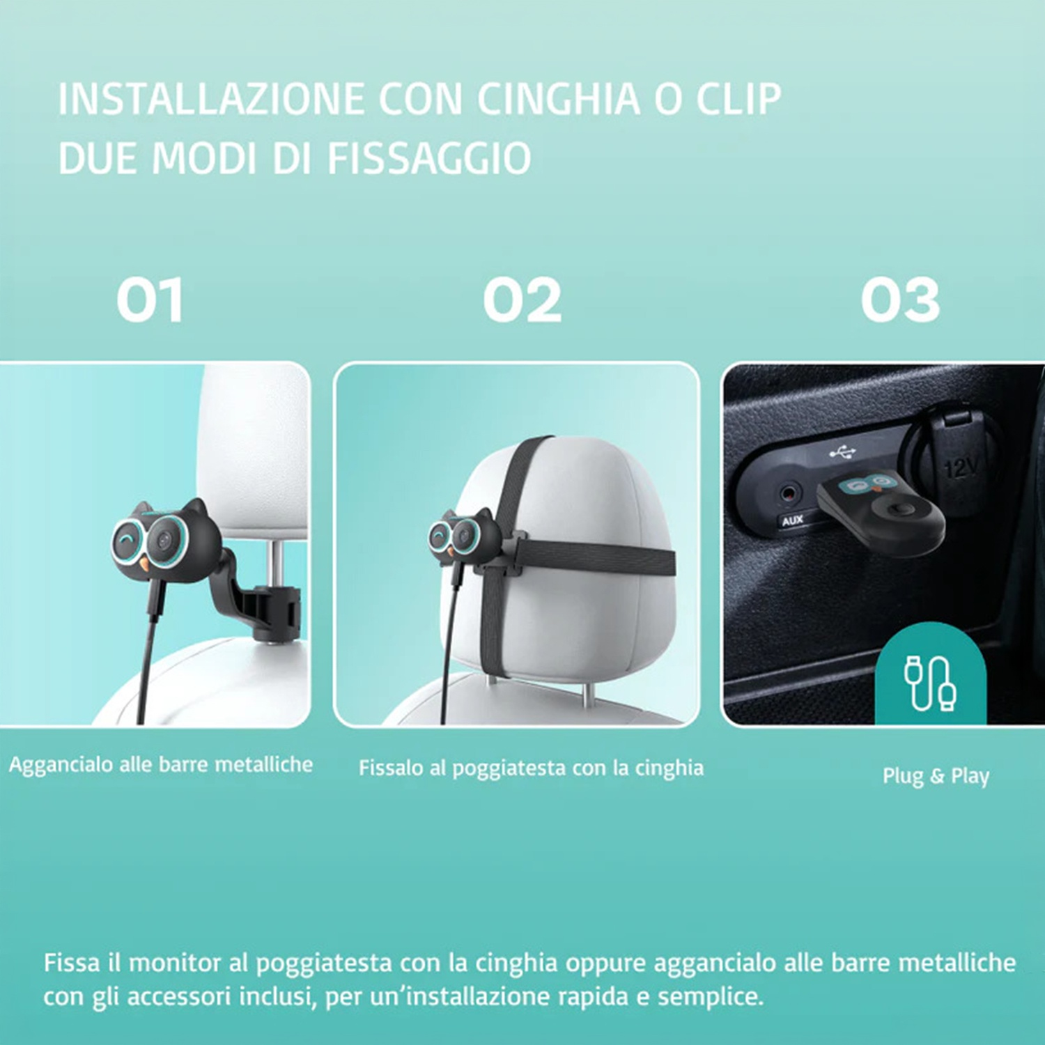 ADATTATORE WIRELESS Ottocast CABIN CARE WIRELESS CARPLAY ADAPTER