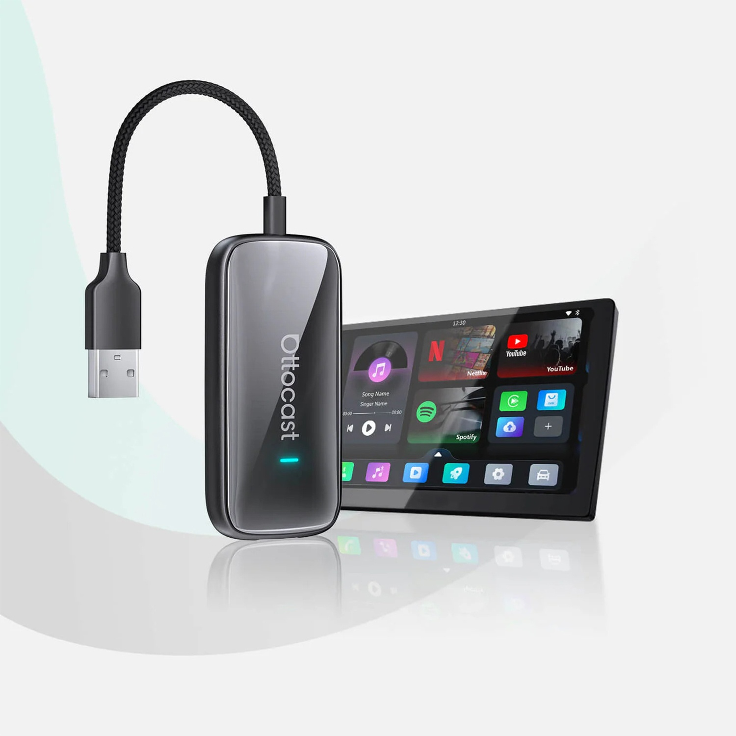 ADATTATORE WIRELESS Ottocast PLAY2VIDEO ULTRA WIRELESS CARPLAY