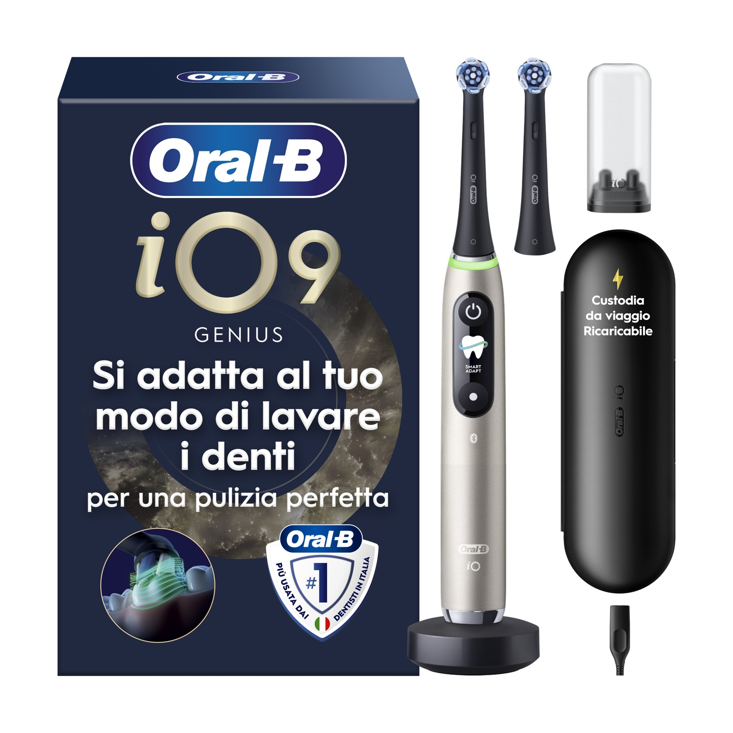 Spazzolino elettrico ORAL B iO ORAL-B IO9 LUNAR GOLD