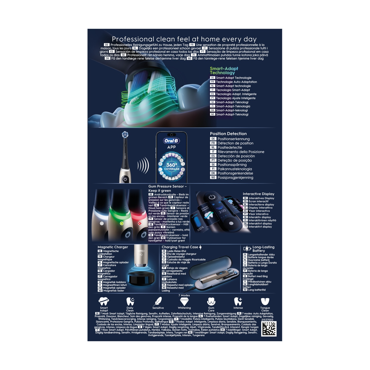 Spazzolino elettrico ORAL B iO ORAL-B IO9 LUNAR GOLD