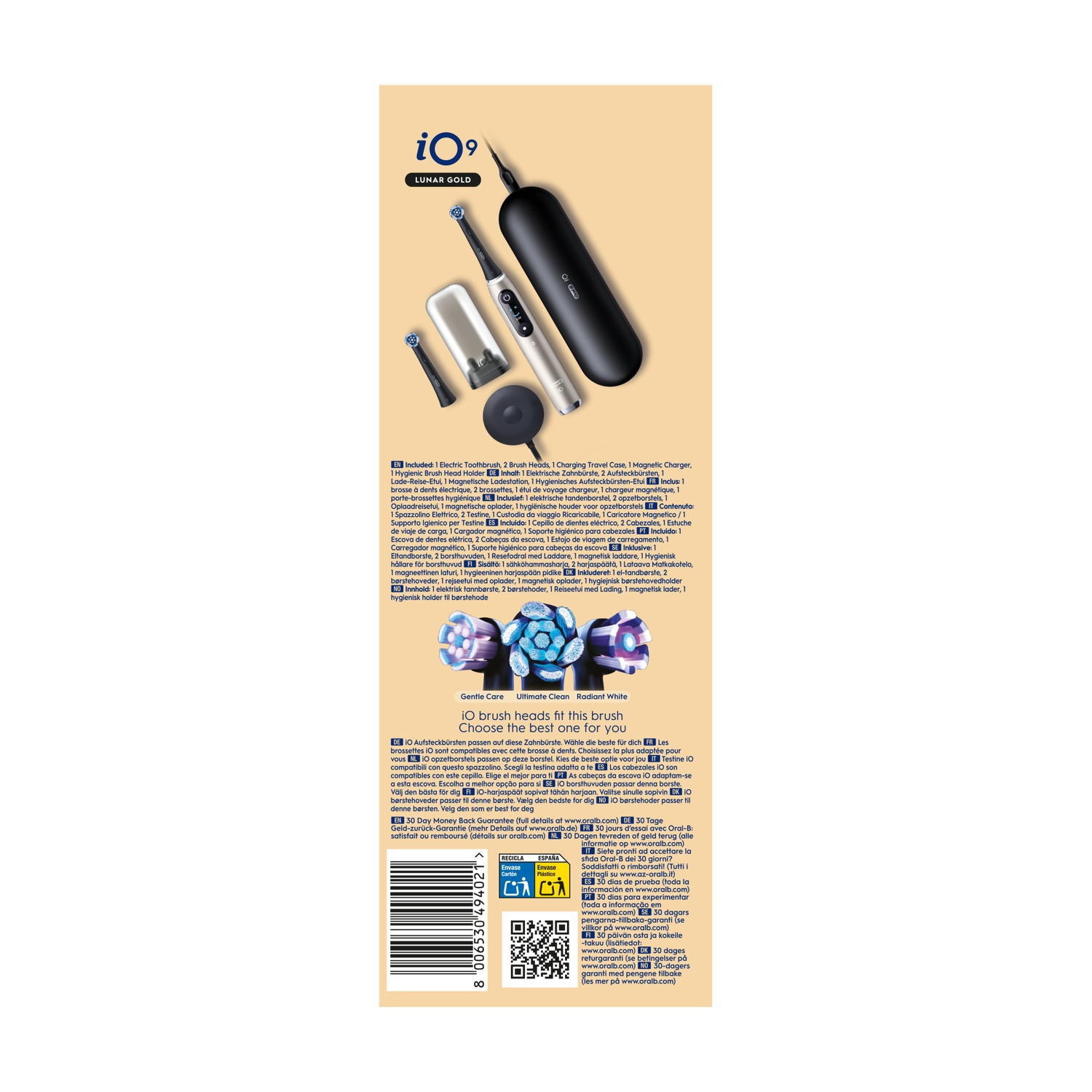 Spazzolino elettrico ORAL B iO ORAL-B IO9 LUNAR GOLD
