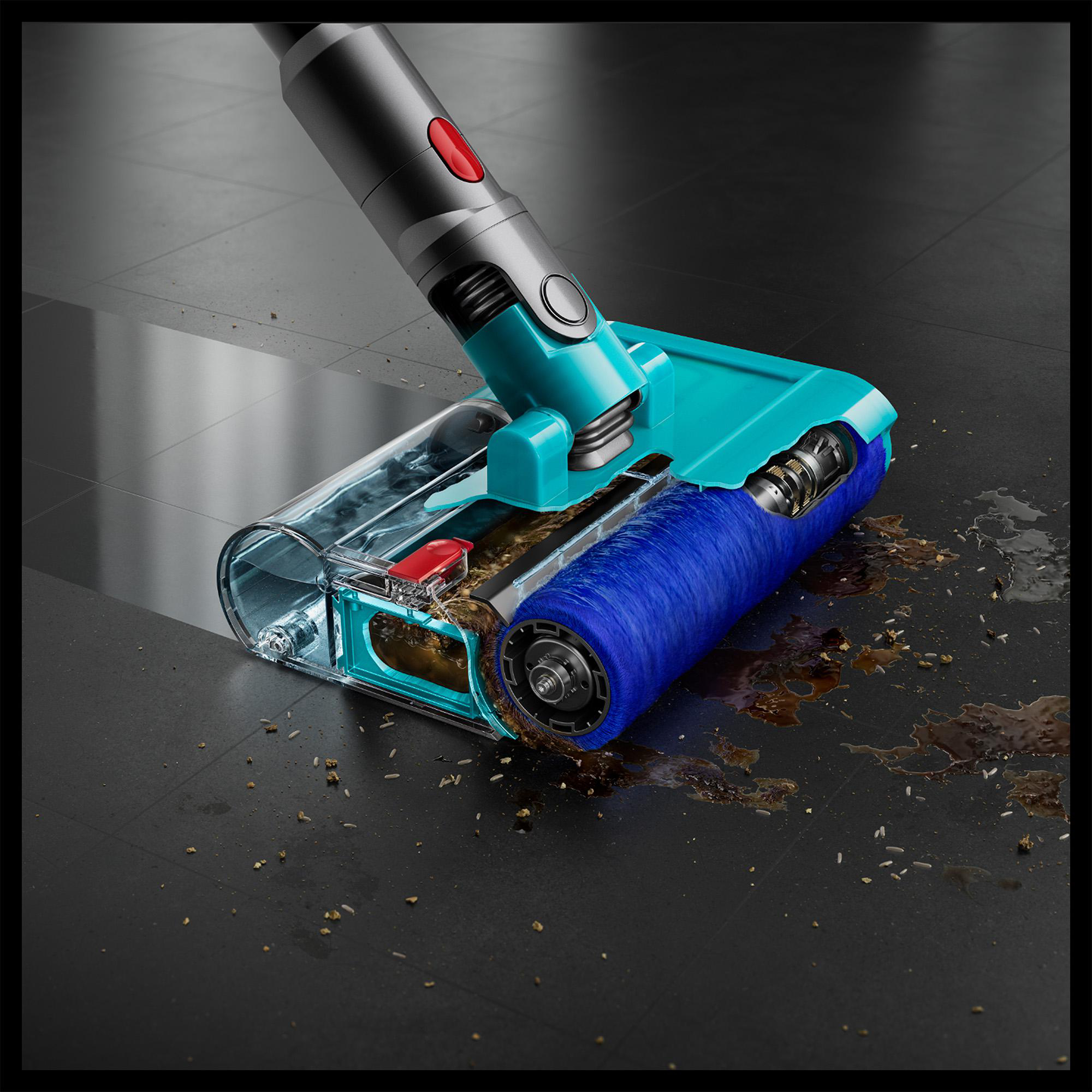 DYSON V15s Detect Submarine™+Autopflege-Set, Nass-/Trockensauger, Akkubetrieb, 545 Watt