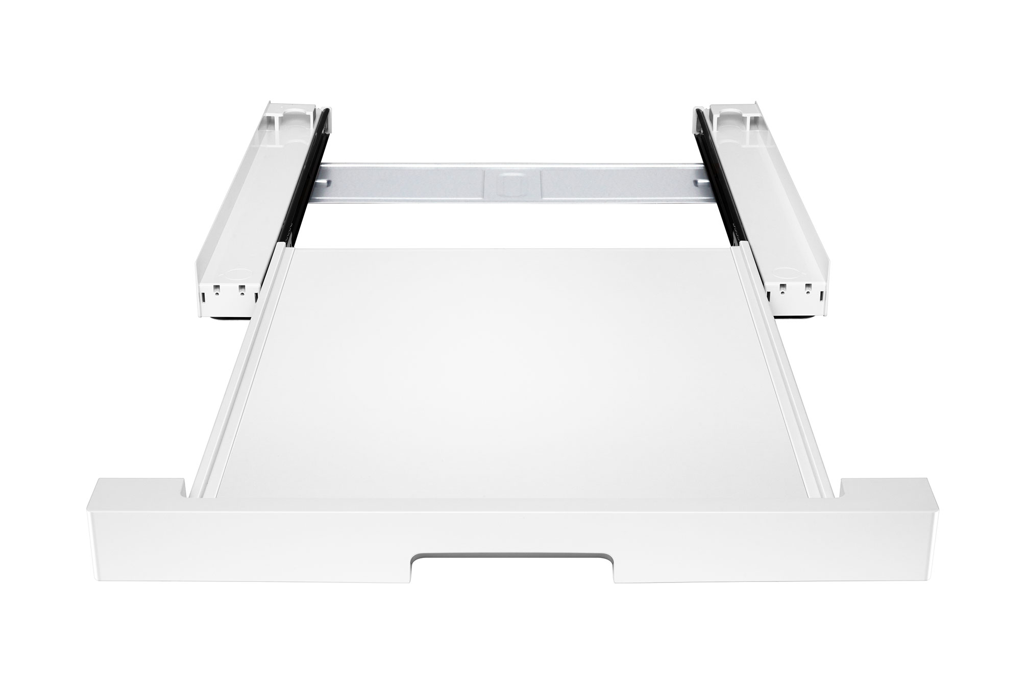 Kit de superposición - LG DK2W, Pieza de unión para lavadora y secadora con bandeja extraíble, Blanco