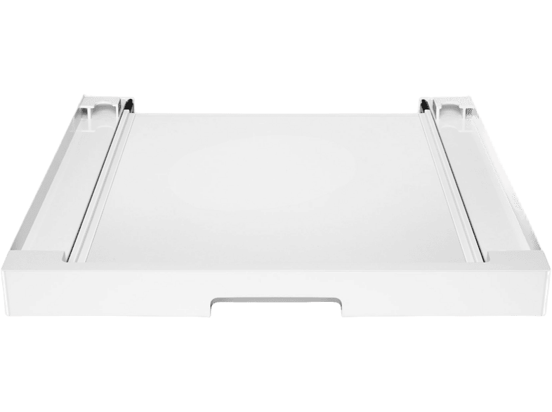 Kit de superposición - LG DK2W, Pieza unión para lavadora y secadora con bandeja extraíble, Blanco