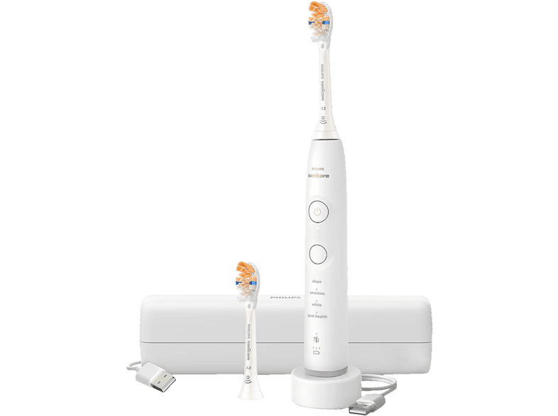 PHILIPS SONICARE Series 7500 HX7420/13 Elektrische Zahnbürste Weiss, Reinigungstechnologie: Ultraschalltechnologie