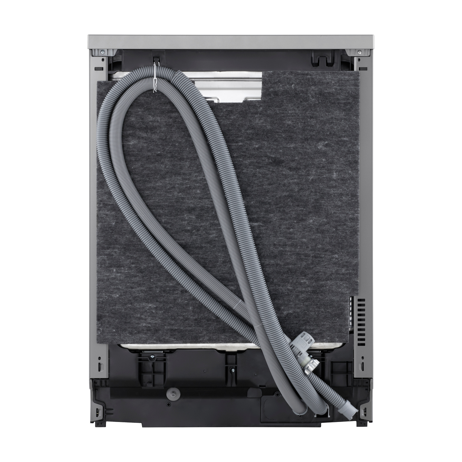 LAVASTOVIGLIE Libera installazione (FS) LG DF587HVS, Programmi 10, Dimensioni: L 60 cm, A 60 cm, P 85 cm, Rumorosità 43 dB(A), Consumo di acqua 9,5 l, Premium Silver, Classe A