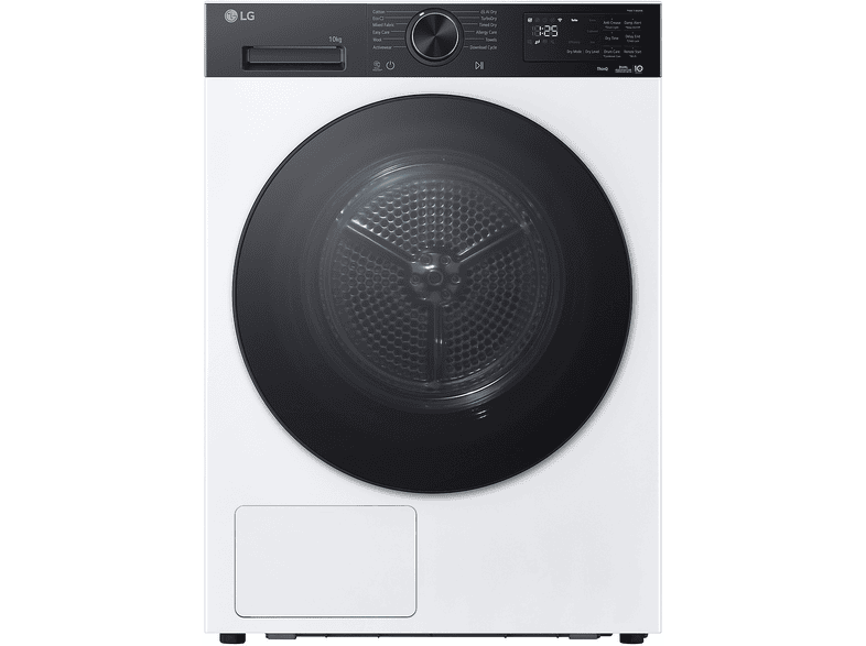 ASCIUGATRICE LG RNX5010TKB A pompa di calore, 10 kg, profondità 66 cm, 62 dB(A), white, Classe C
