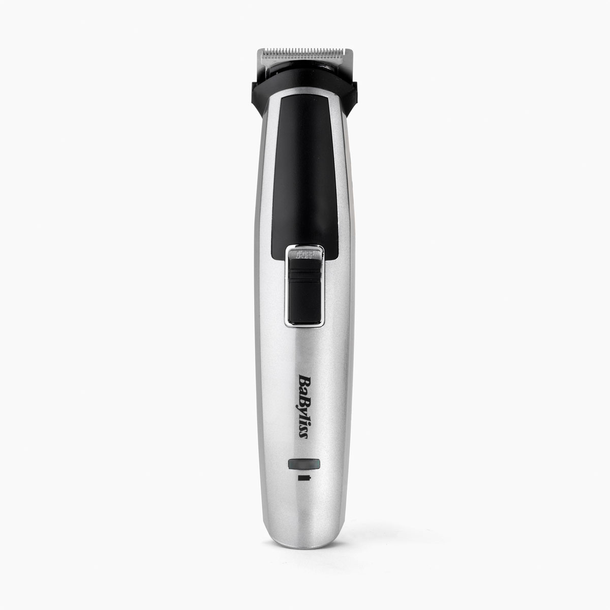 Afeitadora corporal - BaByliss MT726E, 60 min Autonomía, Cuchillas de titanio, Varias Longitudes de Corte, Gris/Negro