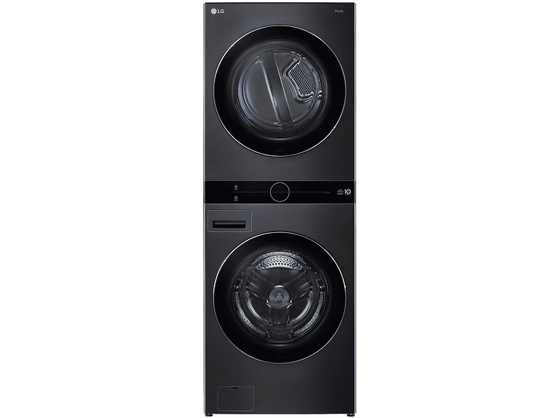 LG WT1716BBF LAVASCIUGA, Caricamento frontale, capacità lavaggio 17 kg, asciugatura 16 6 programmi, Profondità 77 cm, Giri 1100 rpm, Essence Black Steel, Classe E