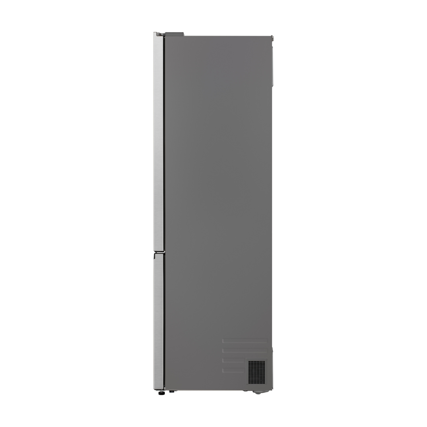 FRIGORIFERO COMBINATO LG GBBSJ20EPY Fit & Max, Capacità netta totale 375 l, Rumorosità: 35 dB(A), LAN wireless, 4 ripiani, Dimensioni: L 59,7 cm A 203 cm P 67,4 cm, Prime Silver, Classe E