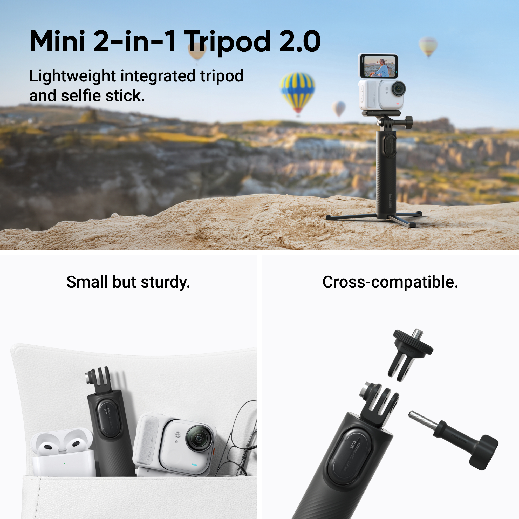 INSTA360 GO Ultra Creator Bundle Mini-Cam  inkl. Fernbedienung