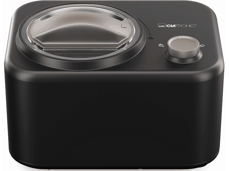 Clatronic ICM 3846 Eismaschine (100 Watt, 1 l, Schwarz) — Foto 2 von 5