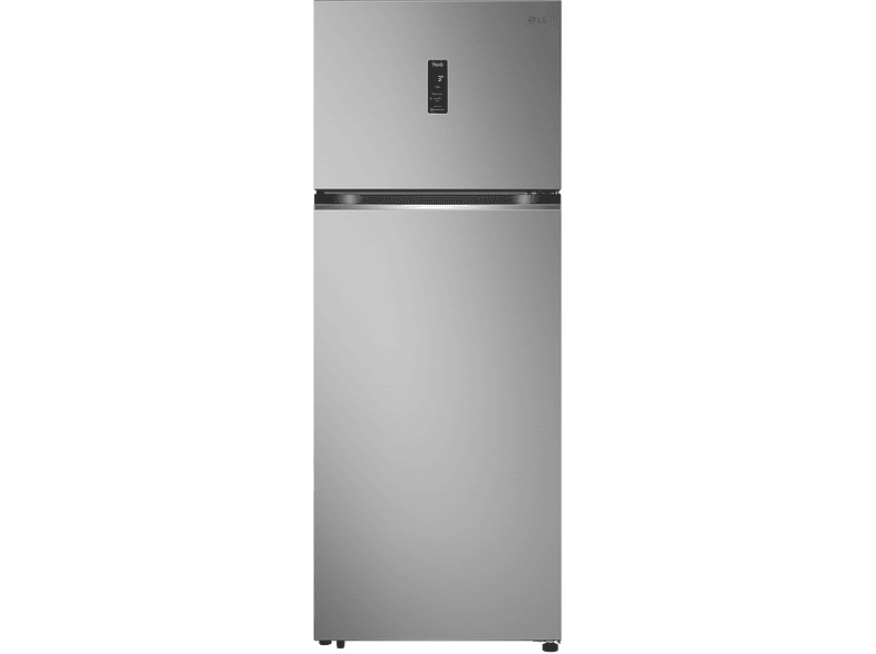 FRIGORIFERO DOPPIA PORTA LG GTBV44PYBKD, Capacità netta totale 461 l, Rumorosità: 35 dB(A), LAN wireless, 3 ripiani, Dimensioni: L 70 cm A 184,5 P 72,5 cm, Silver, Classe E